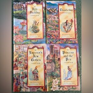 Vintage Fairy Tale Pop Up Books by Hans Christian Andersen- carousel books